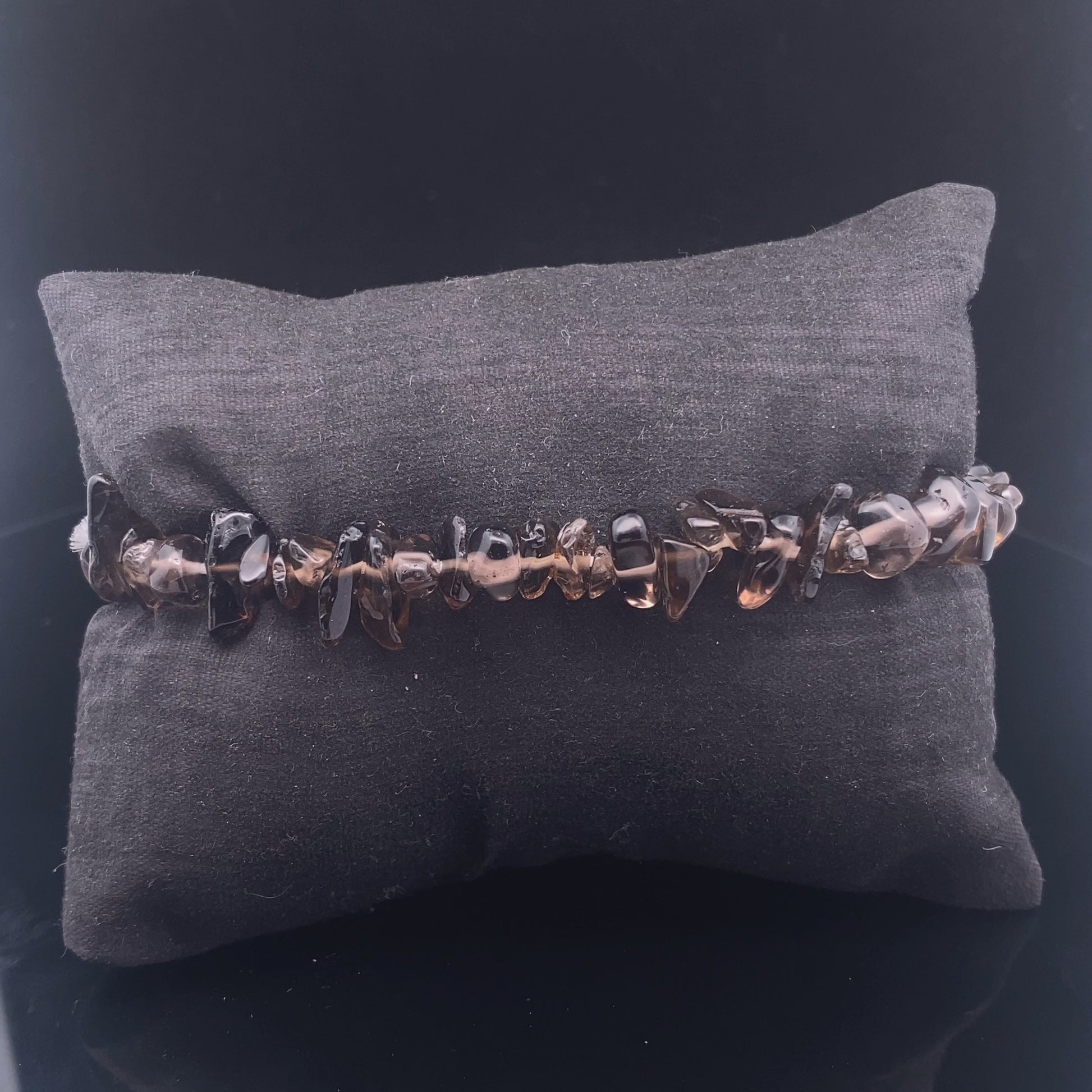 Smoky Quartz Bracelet 18 cm