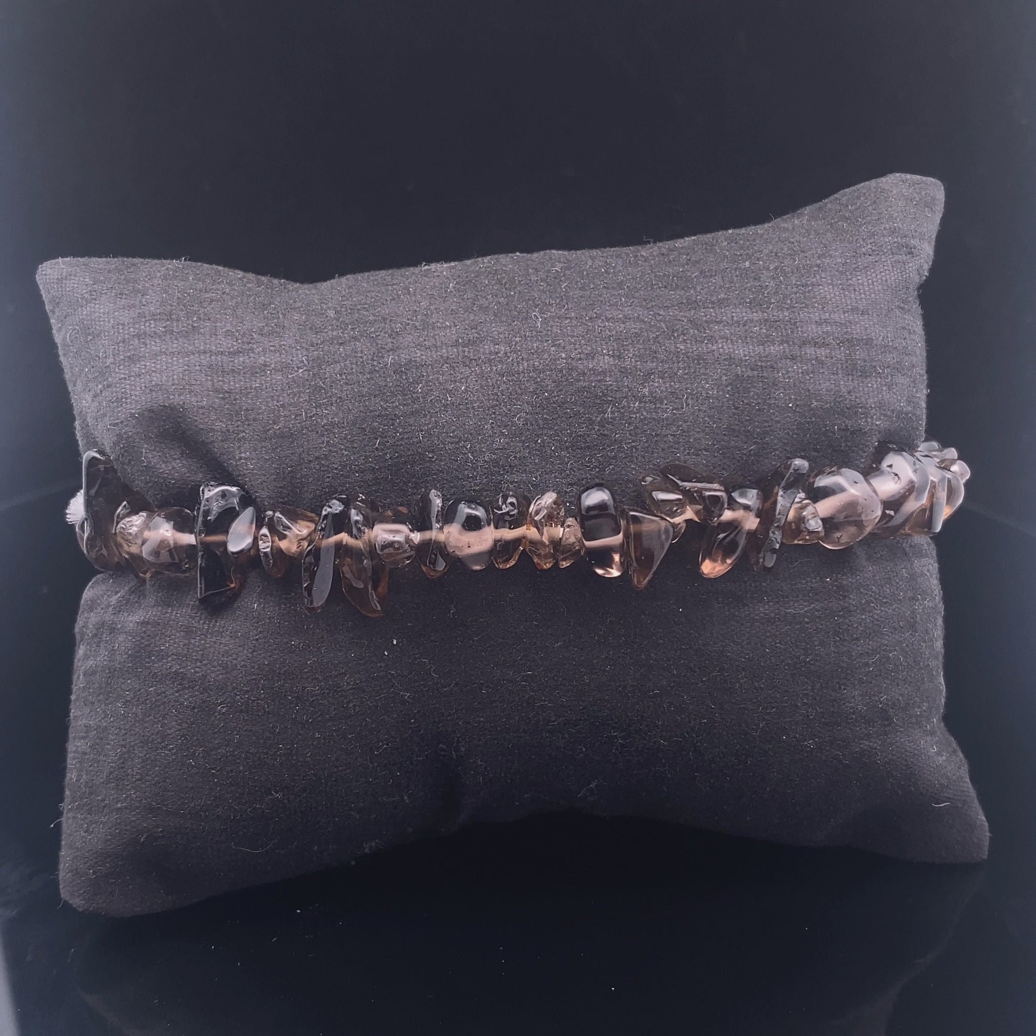 Smoky Quartz Bracelet 18 cm