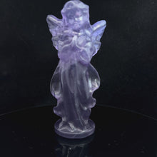 Load and play video in Gallery viewer, Angel Fluorite Purple 12 cm
