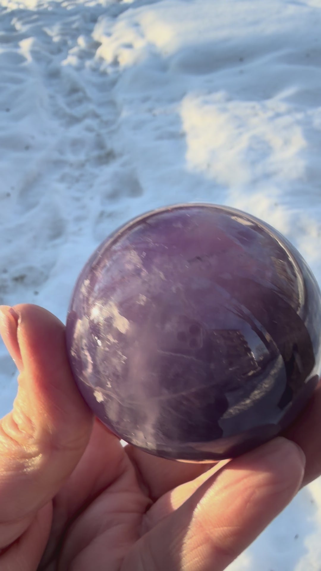 Fluorite Sphere 360 g 60 mm