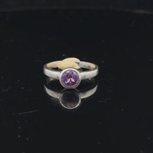 Load and play video in Gallery viewer, Кольцо Аметист 16,5 размер , серебро 925
