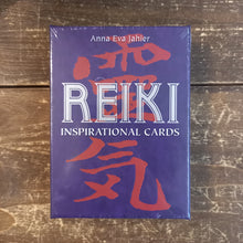 Load image into Gallery viewer, Reiki inspirational cards. Book &amp; 22 cards. Anna Eva Jahier.

