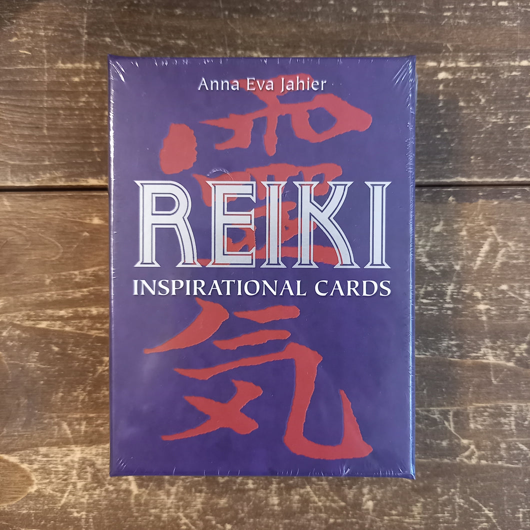 Reiki inspirational cards. Book & 22 cards. Anna Eva Jahier.