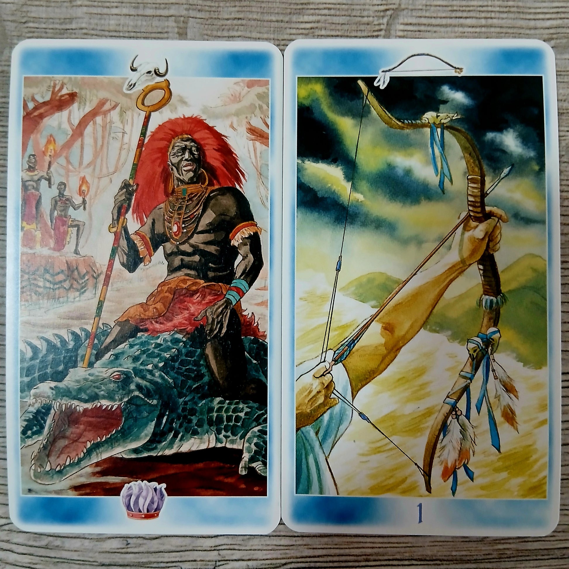 Shaman Tarot Tarot Encyclopedia Avalon/Hachette cards