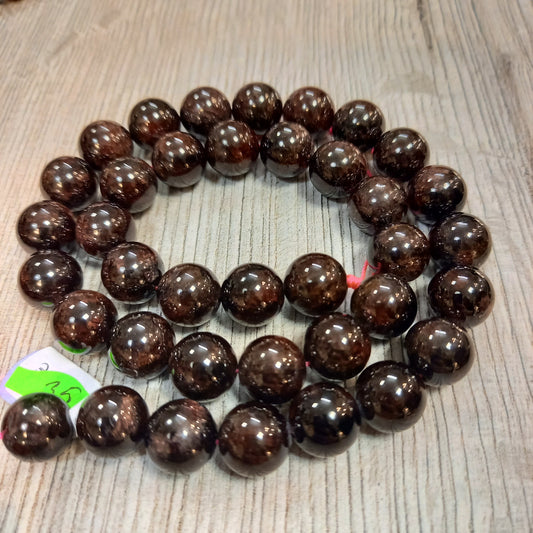 40 faceted agate beads, 10mm