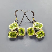 Загрузить изображение в средство просмотра галереи, Peridot Earrings Silver 925 Natural Gemstone 5.1 g
