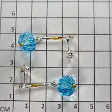 Lejupielādēt attēlu galerijas skatītājā, Blue Topaz Earrings 925 Sterling Silver
