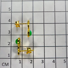 Lejupielādēt attēlu galerijas skatītājā, Chrysoprase Earrings 925 Sterling Silver
