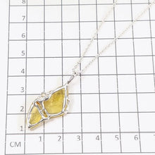 Load image into Gallery viewer, Yellow Sapphire Necklace 925 Sterling Silver
