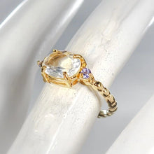Загрузить изображение в средство просмотра галереи, Moonstone Ring 925 Sterling Silver Size 16.5
