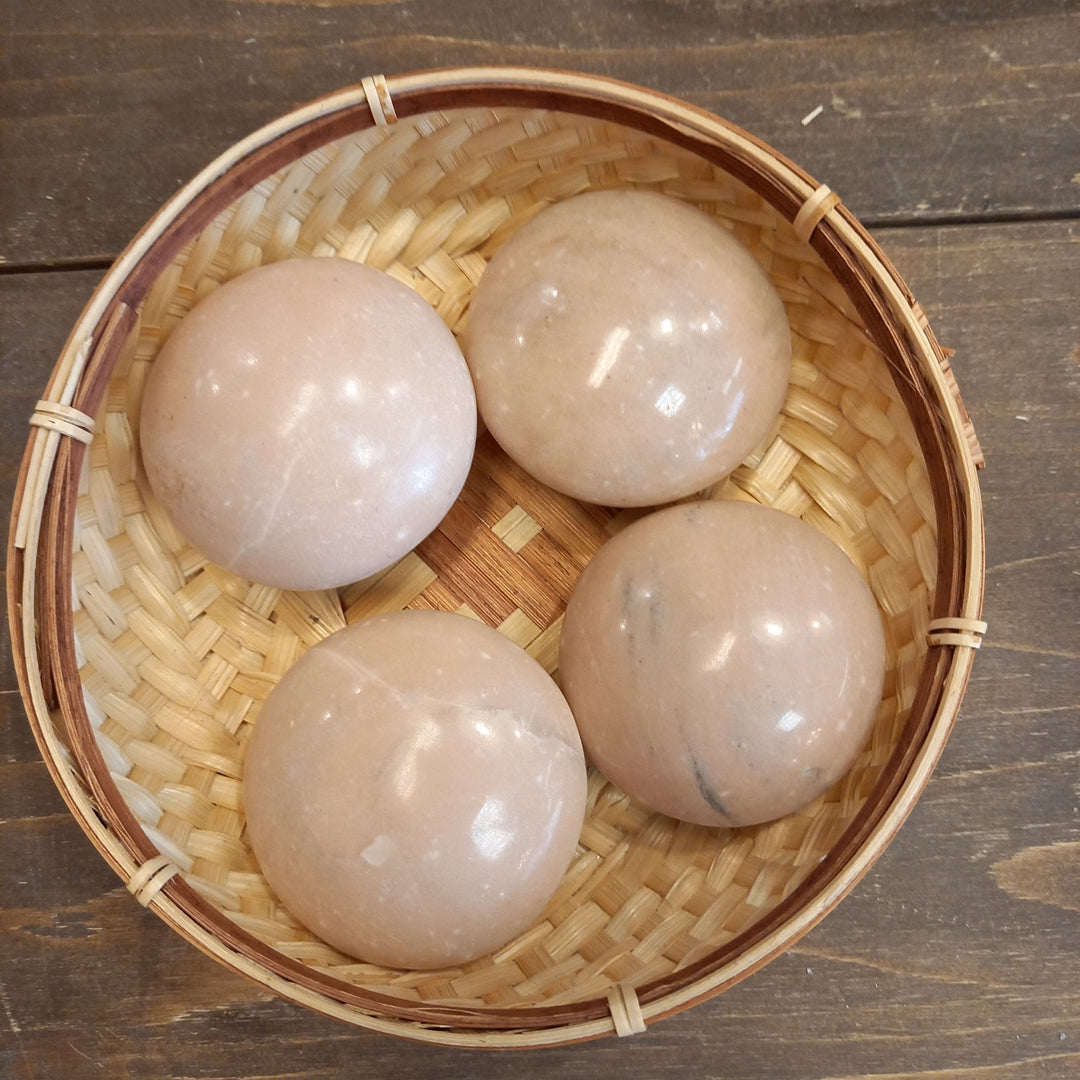 Peach Calcite 6 x 6 cm 150 g
