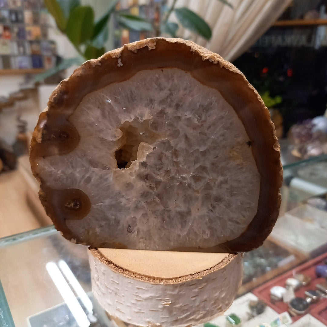 Agate Geode 935 g 10.5 cm