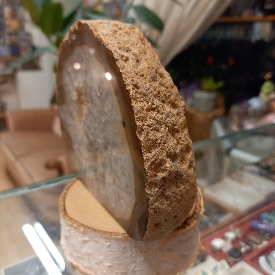Agate Geode 935 g 10.5 cm