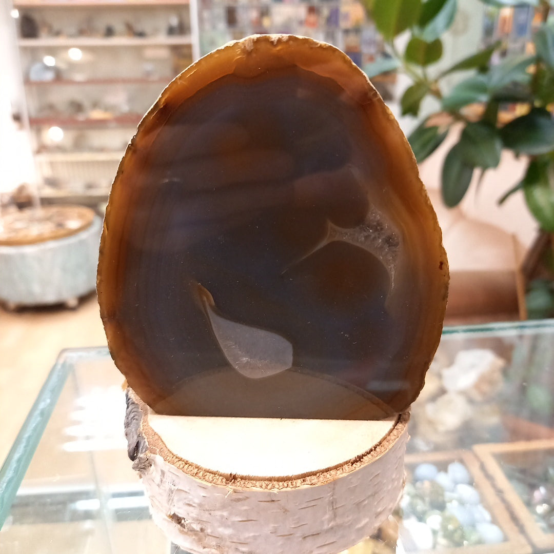 Agate Geode 540 g 11 cm