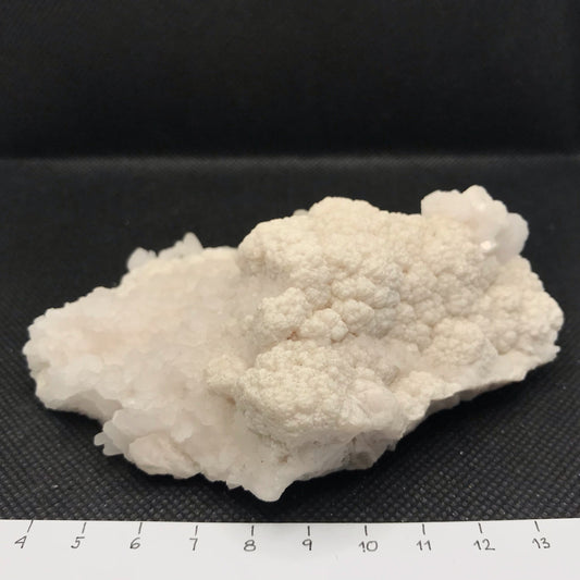 Calcite Druze 337 g 11 × 9 × 3 cm