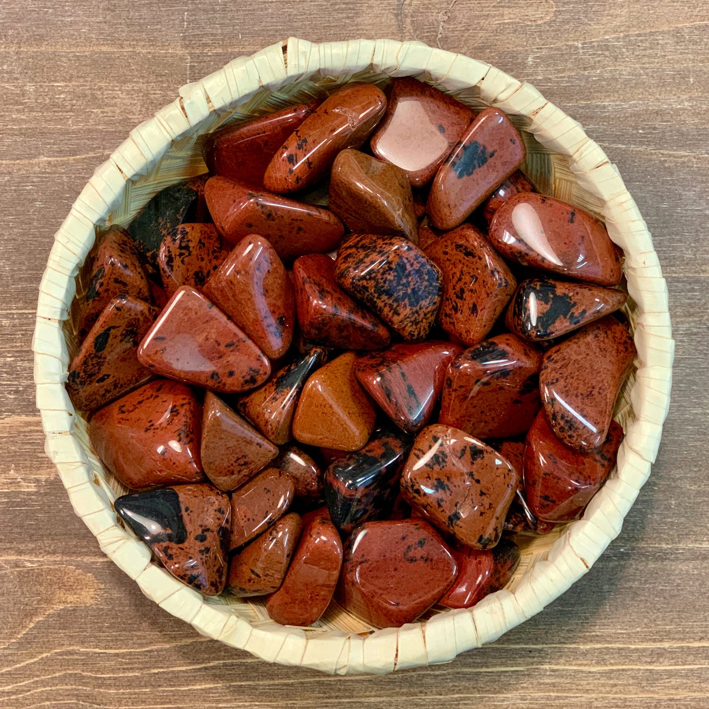 Mahogany Obsidian 16–25 g 1–2.4 cm