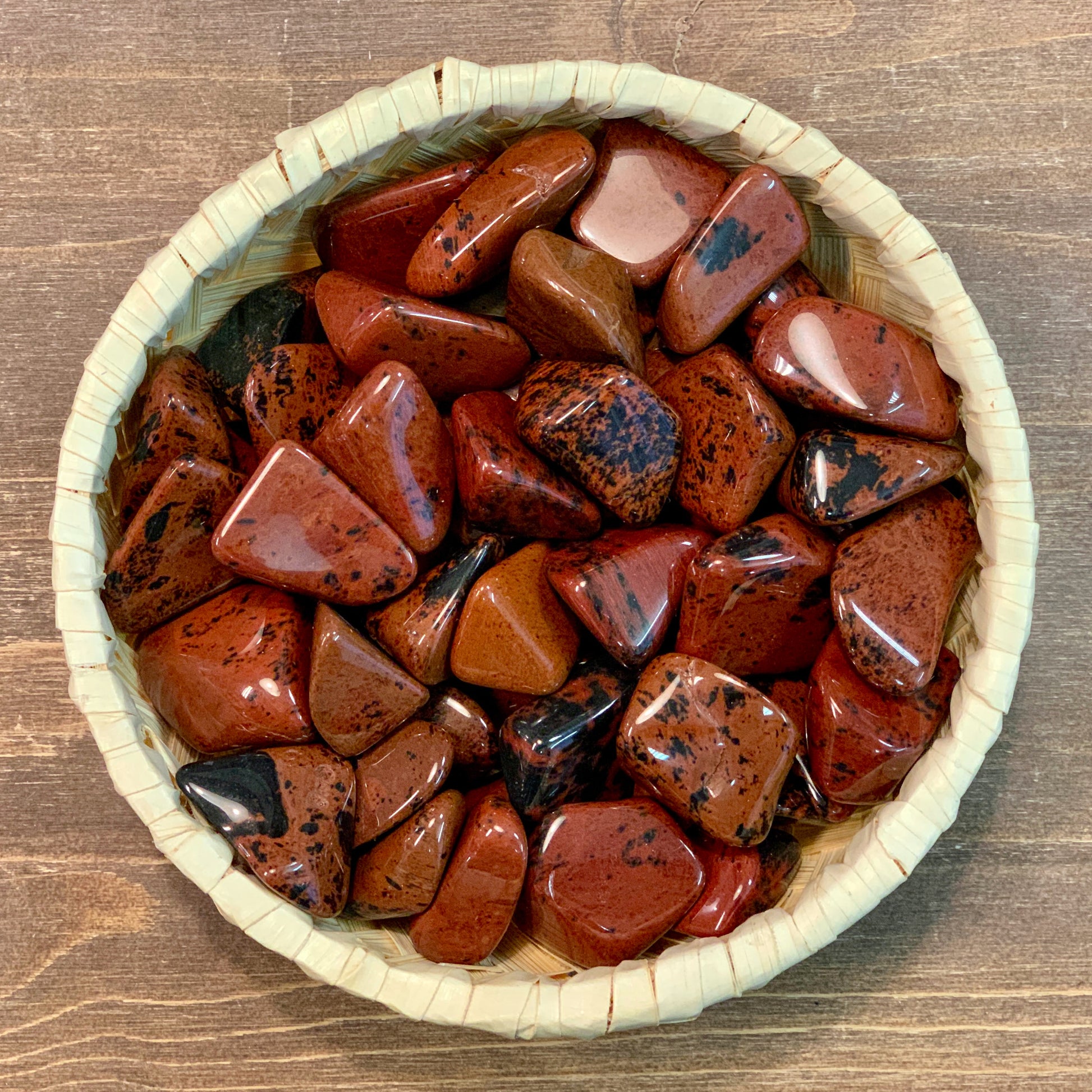 Mahogany Obsidian 16–25 g 1–2.4 cm