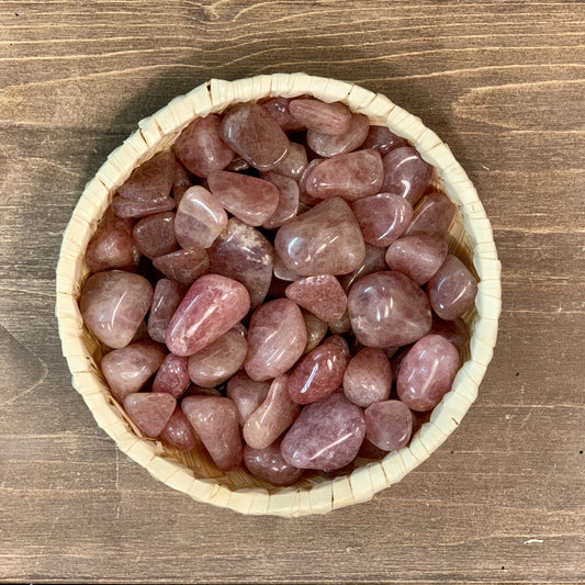 Земляничный кварц.