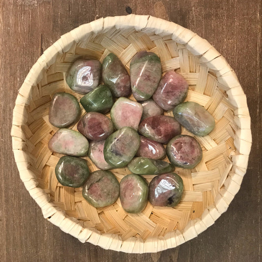 Watermelon Tourmaline 27 x 40 x 5 mm 11 g
